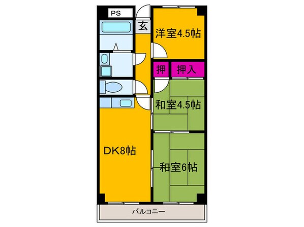 エーワンハウスの物件間取画像